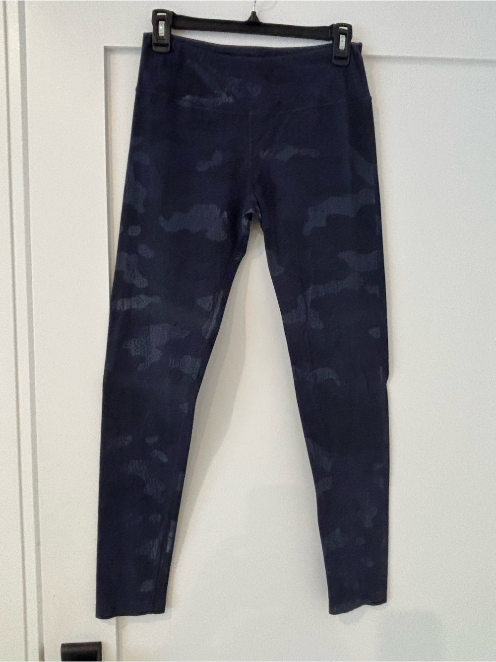 Women's Navy Camo High-Waist Leggings